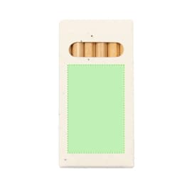 Caja Lápices Semillas Delar