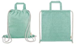 BOLSA MOCHILA DE ALGODÓN RECICLADO "AGRA"