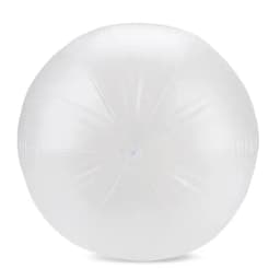 BALON DE PLAYA BLANCO TRANSLUCIDO