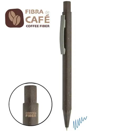 BOLIGRAFO FIBRA DE CAFÉ "MOKKA"