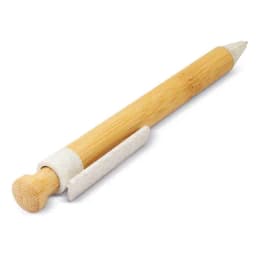 BOLIGRAFO DE BAMBÚ Y FIBRA DE TRIGO "KOBAX"